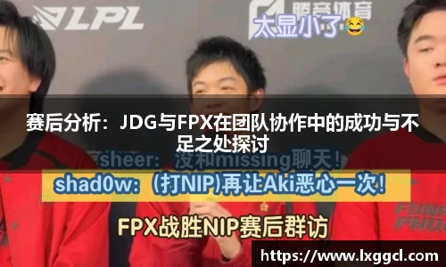 赛后分析：JDG与FPX在团队协作中的成功与不足之处探讨