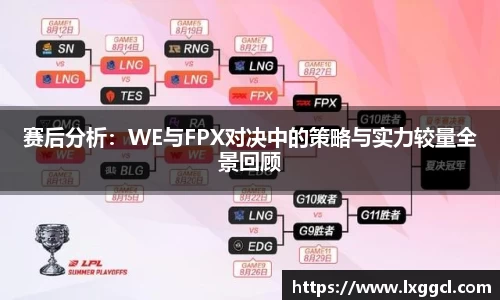 赛后分析：WE与FPX对决中的策略与实力较量全景回顾